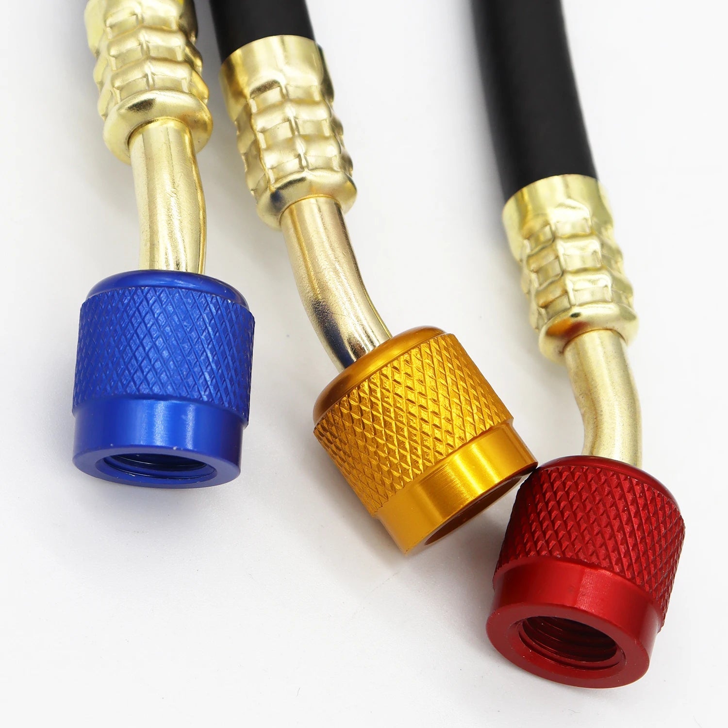 1.8/1m A/C Charging Hose Set for HVAC Air Condition Refrigerant R12 R22 R502 R134A R410 R404 R410a HVAC Charging Hose