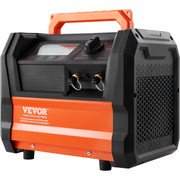 1 HP Refrigerant Recovery Machine - Dual Cylinder Portable AC Recovery Machine with High Pressure Protection 120V 60Hz Recovery Machine HVAC for Vapor Liquid Refrigerant, Car Air Conditioning