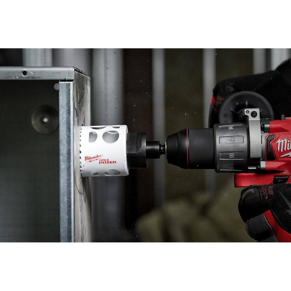 10 PC HOLE DOZER HVAC Hole Saw Kit
